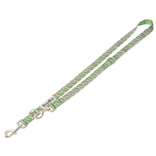 Dog Leash Leash Pink Tropics for Everyday Walking Leash - detail product image for dog leash