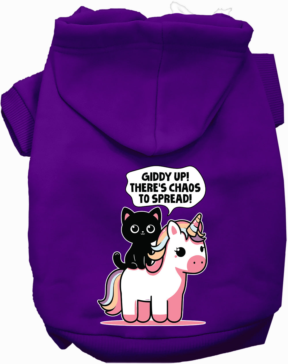 Dog Hoodie Chaos to Spread for Stylish and Playful Pet for - gallery image 11
