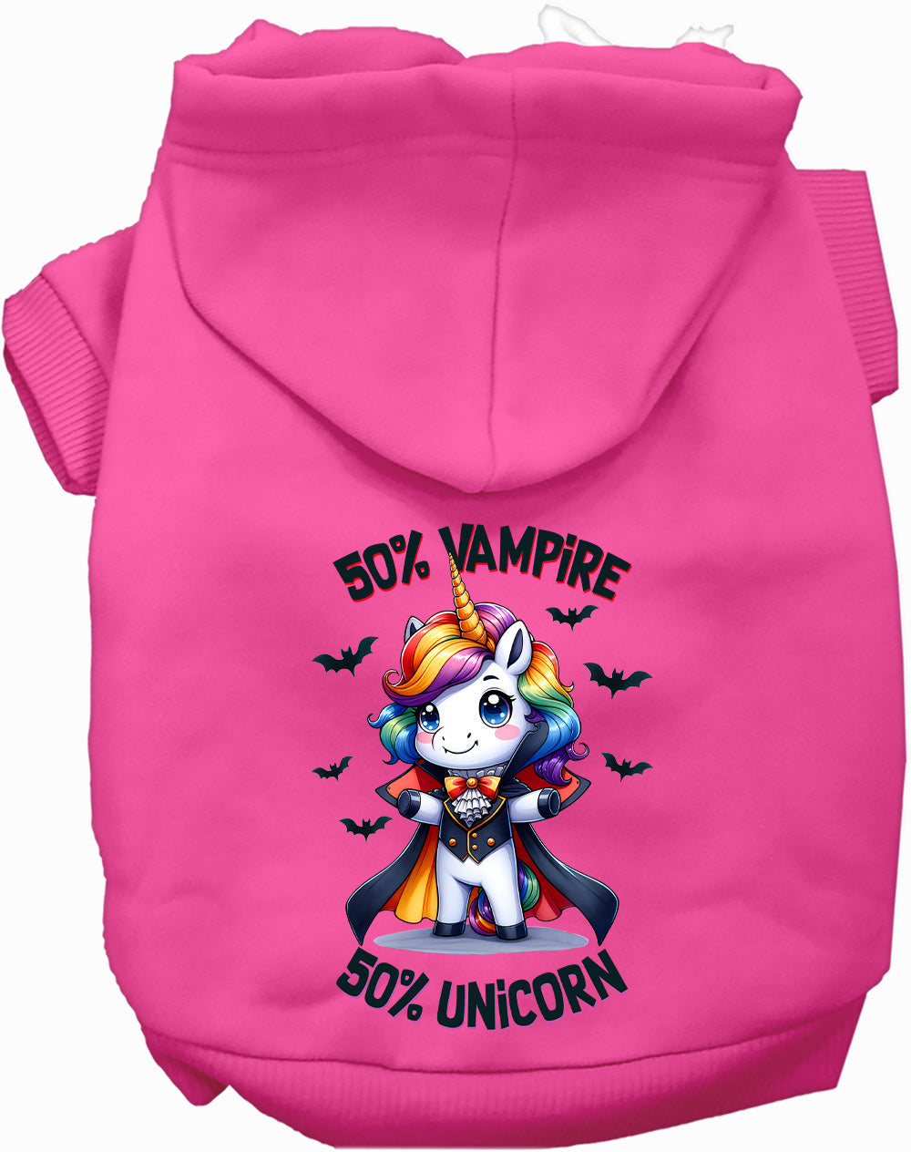 Dog Hoodie Vampire and Unicorn for Festive Enchantment Pet - gallery image 9