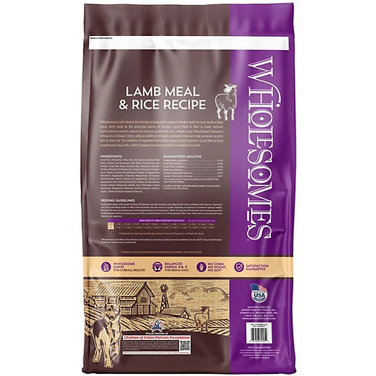 Dry Dog Food Premium Lamb Recipe 40lb Daily Meals Premium - detail view