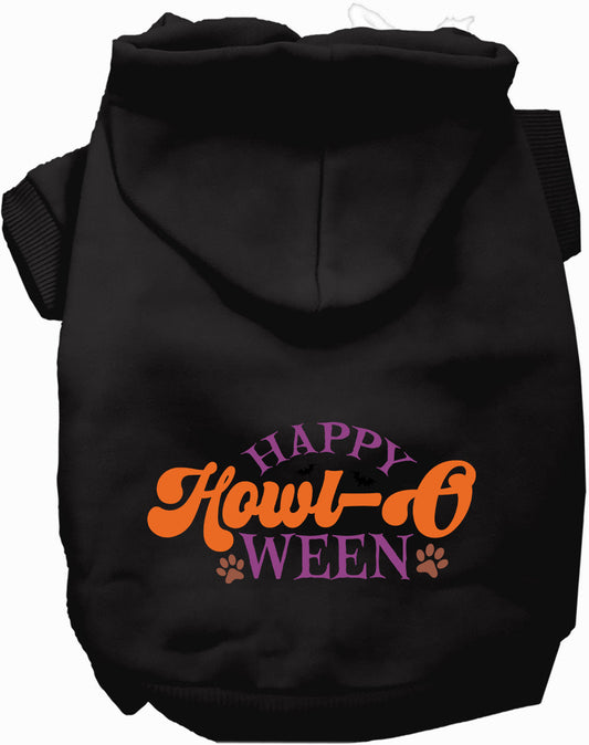 Dog Hoodie Happy Howl-Oween Halloween Festive Comfort Wear - detail view