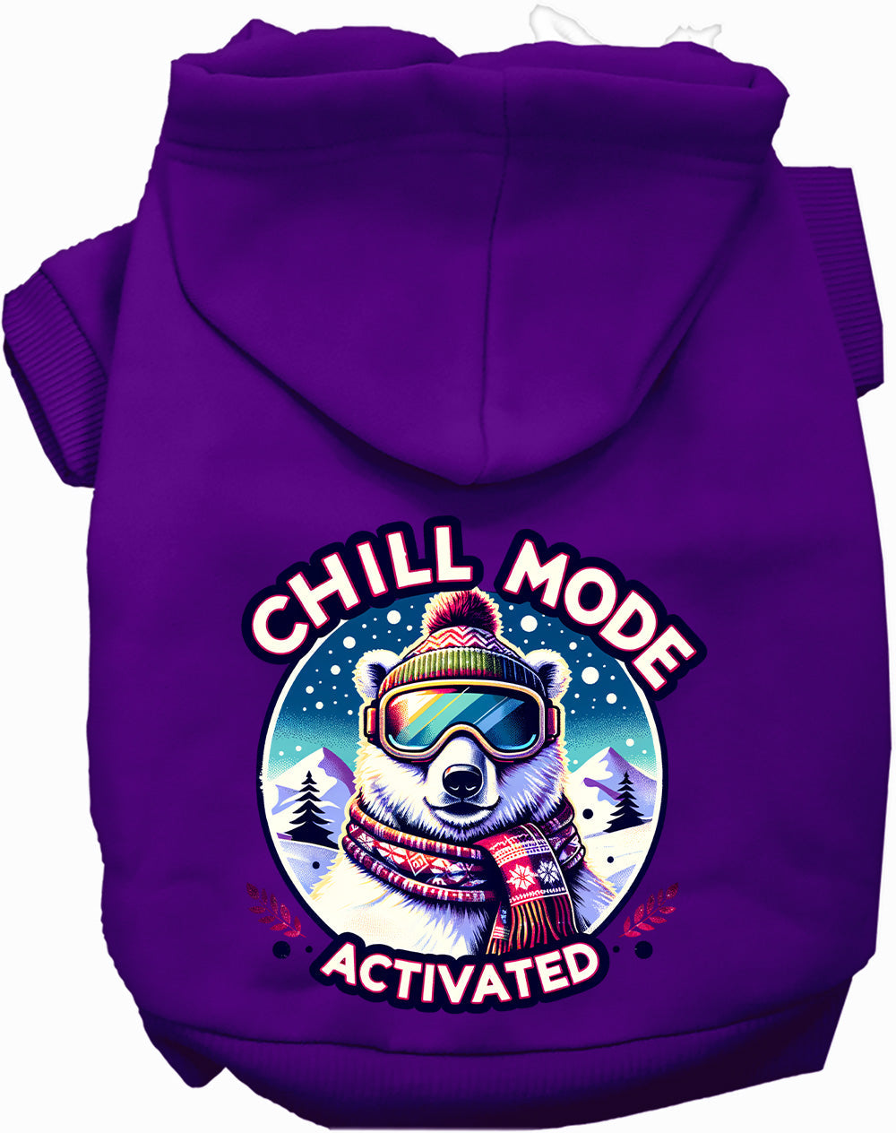 Dog Hoodie Chill Mode Activated Winter for Everyday Pet - gallery image 9