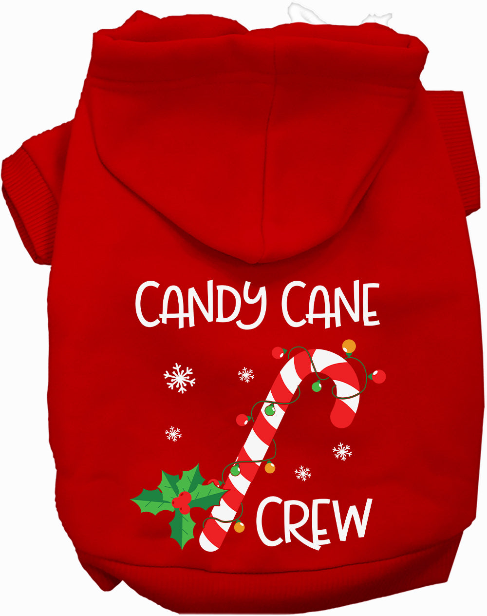 Dog Hoodie Candy Cane Crew for Festive Halloween Pet Style - gallery image 10