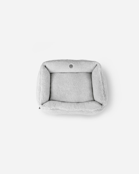 Luxury Dog Bed Furry Sleeper Gray for Comfort, Support & Sty - luxury dog bed view 2 for comfort and support