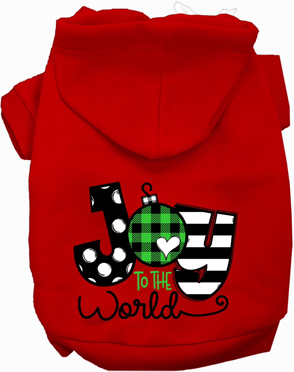 Dog Hoodie Joy to the World for Everyday Pet Style and - gallery image 11