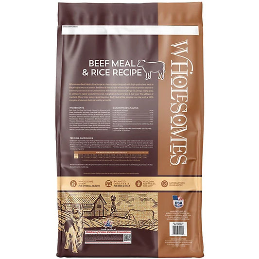 Dry Dog Food Premium Beef Recipe 40lb Daily Meals Premium - detail view