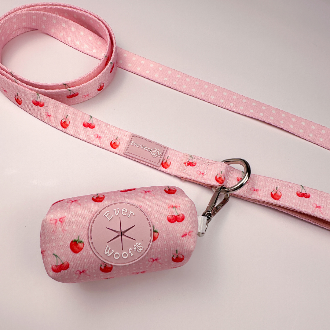 Pet Waste Bag Holder Sweet Chrie Waste Bag for for Daily Use - size and texture image for pet waste bag holder