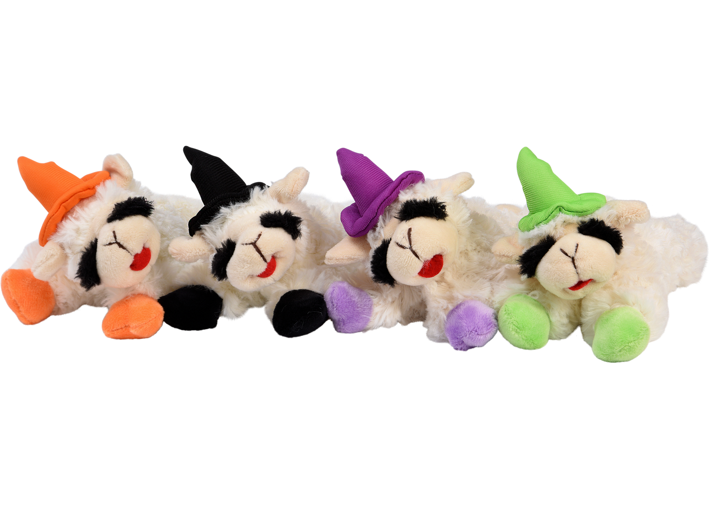 Multipet Lambchop W Witch Hat Interactive Dog Toy Durable - main product image