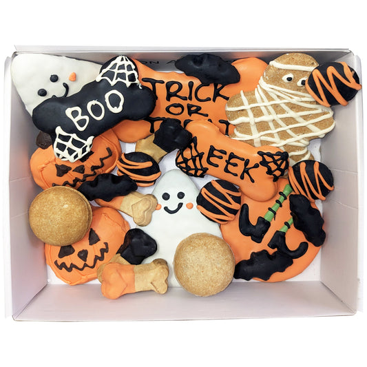 Dog Treats Halloween Themed Treats Gift Box for Daily Use - detail product image for dog treats