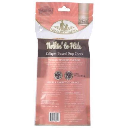 Nothin To Hide Small Salmon Roll 5Inch 2 Pack 3 2Oz Dog - detail view