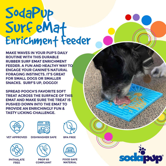 Dog Lick Mat Enrichment Slow Feeder s Classic Premium Pet - detail view