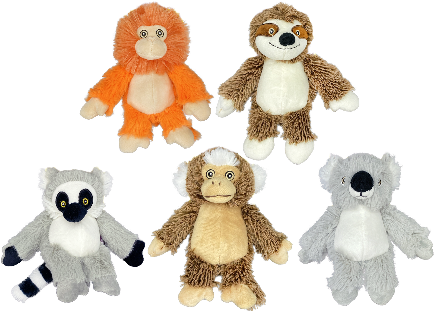 Multipet Minipet Bark Buddies Assorted Animals 6 Interactive - main product image