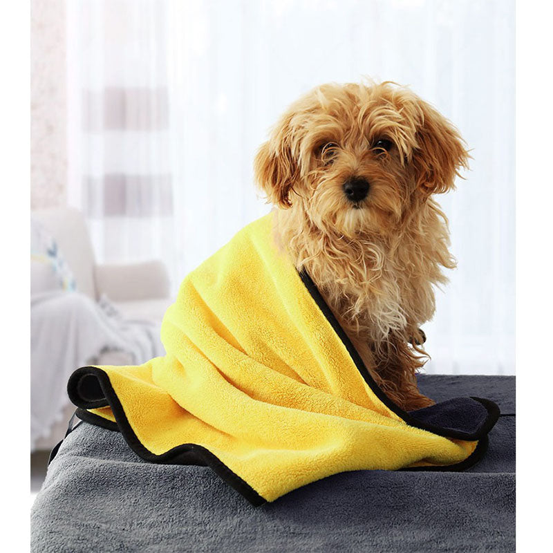 Double Sided Absorbent Pet Drying Towel Pet Grooming Premium - gallery image 7