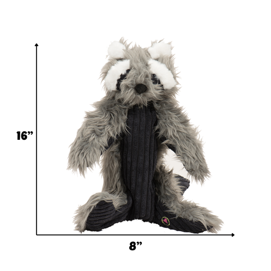 Dog Toy Redwood Raccoon X-Brace Plush Toy for Daily Use main product image for dogs and cats