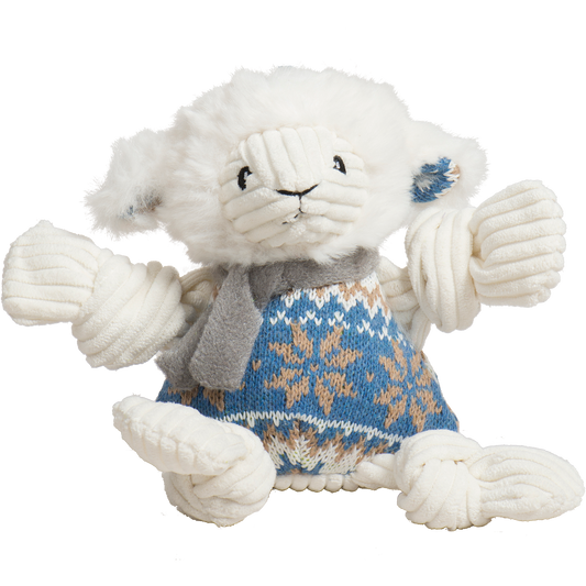 Dog Toy Leo Lamb Plush Toy Knottie for Daily Use for Comfort main product image for dogs and cats