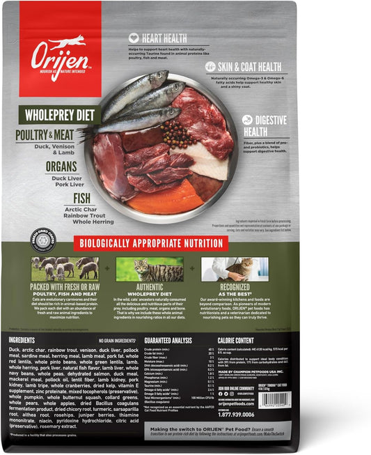 Orijen Tundra Cat Food 4Lb Dry Cat Food Premium - detail view