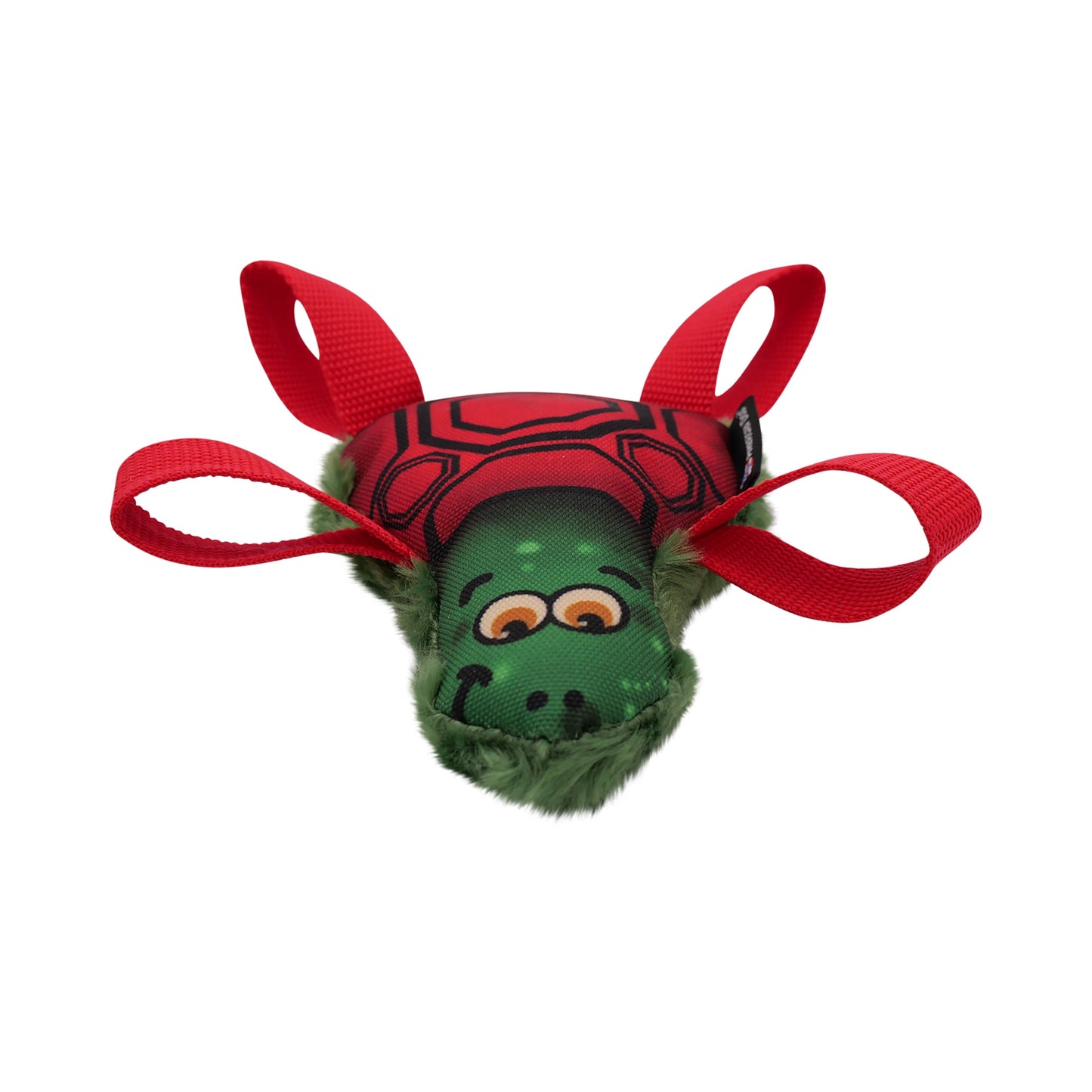 Dog Toy Tommy Turtle Interactive Plush Chew Play Durable Fun - gallery image 6