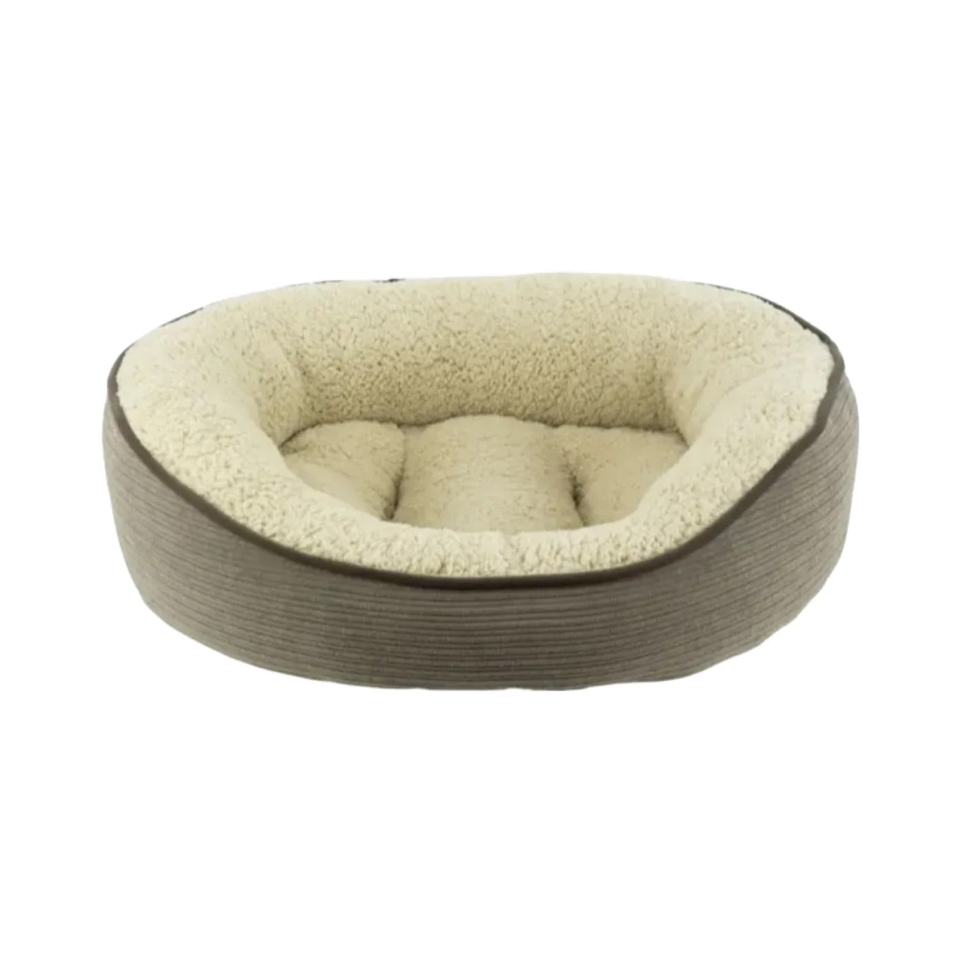 Arlee Cody Cuddler Dog Bed Taupe Large - main product view | Dog Beds at Purrfect Pet Kingdom