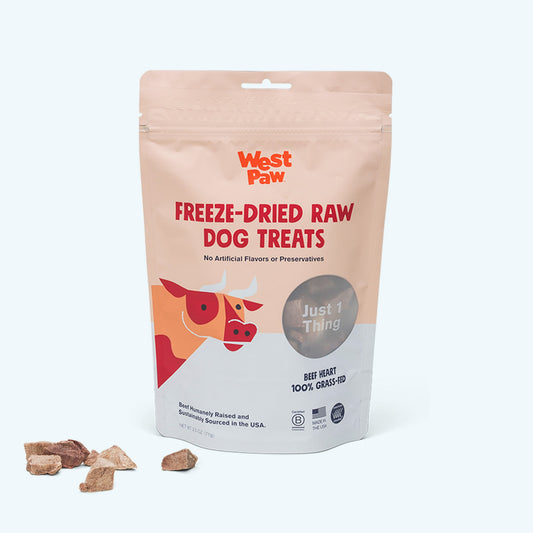 Dog Treats Beef Heart Natural Protein Reward Chews - detail view