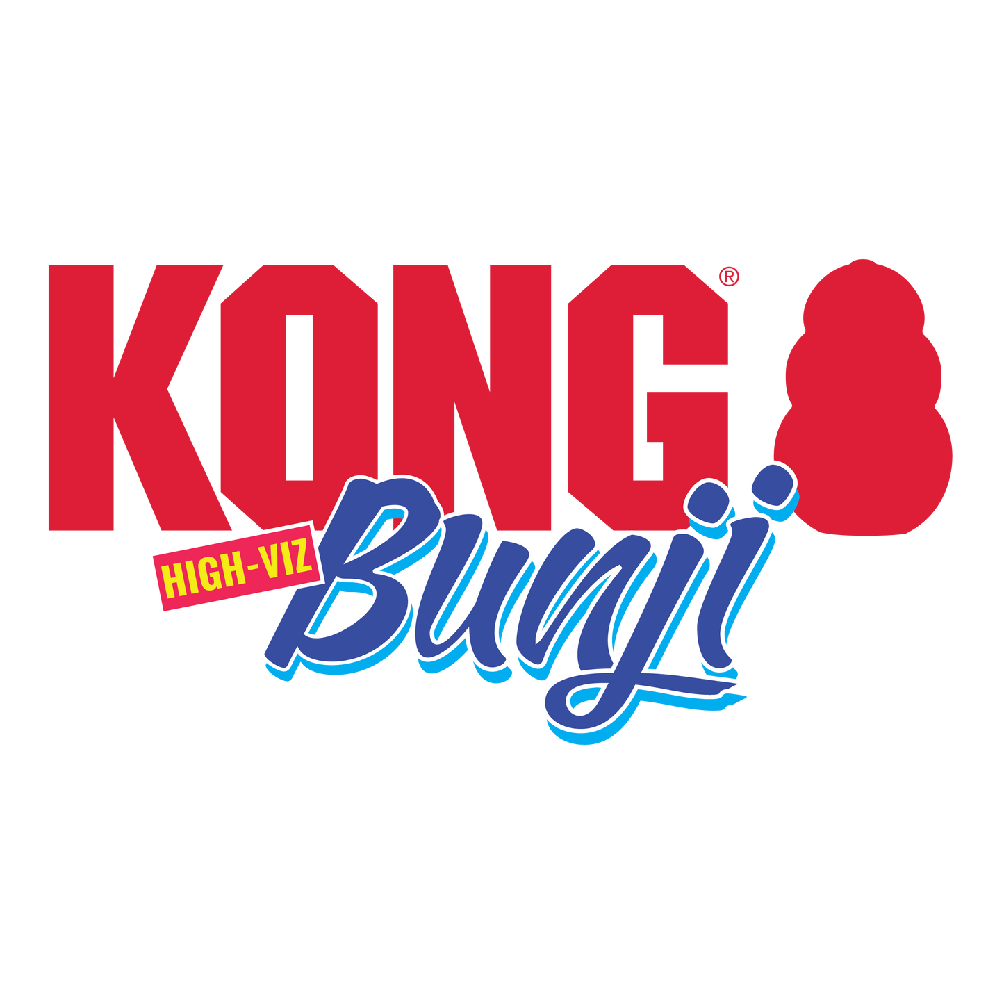 KONG Bunji High Viz Bumper Assorted Medium Fetch Dog Toy - gallery image 5
