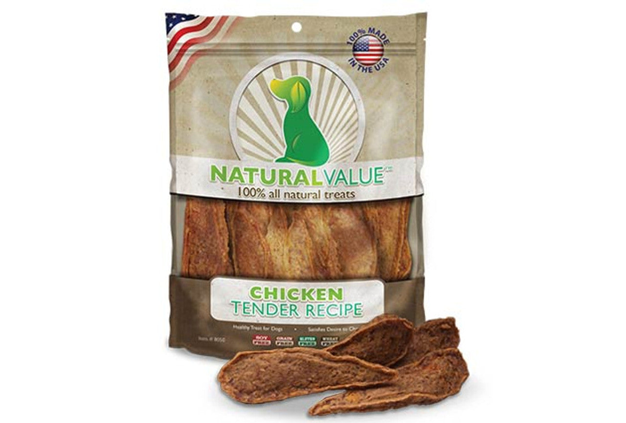 Loving Pets Natural Value Chicken Tenders Dog Treats (14oz) - main product image
