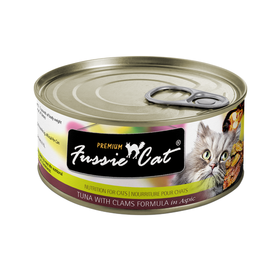 Fussie Cat Premium Tuna With Clams Formula In Aspic 2 82Oz - detail view