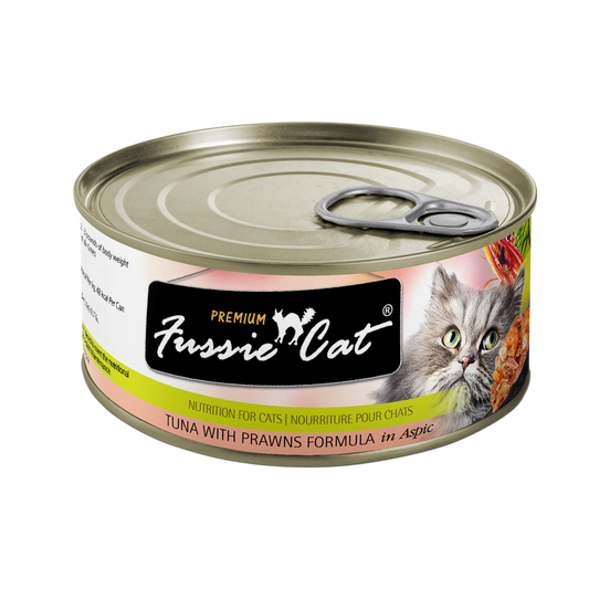 Fussie Cat Premium Tuna With Prawns Formula In Aspic 2 82Oz - detail view