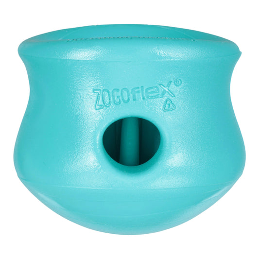 Toppl Teal Interactive Dog Toy Durable Play Premium - detail view
