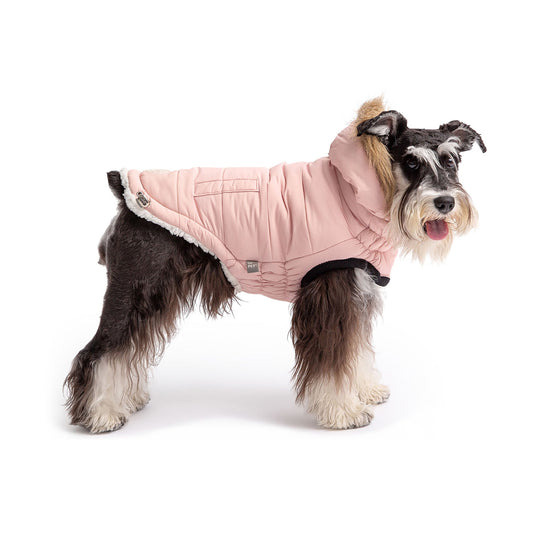 Urban Parka Pink Dog Jackets Premium Pet Supply Premium - detail view