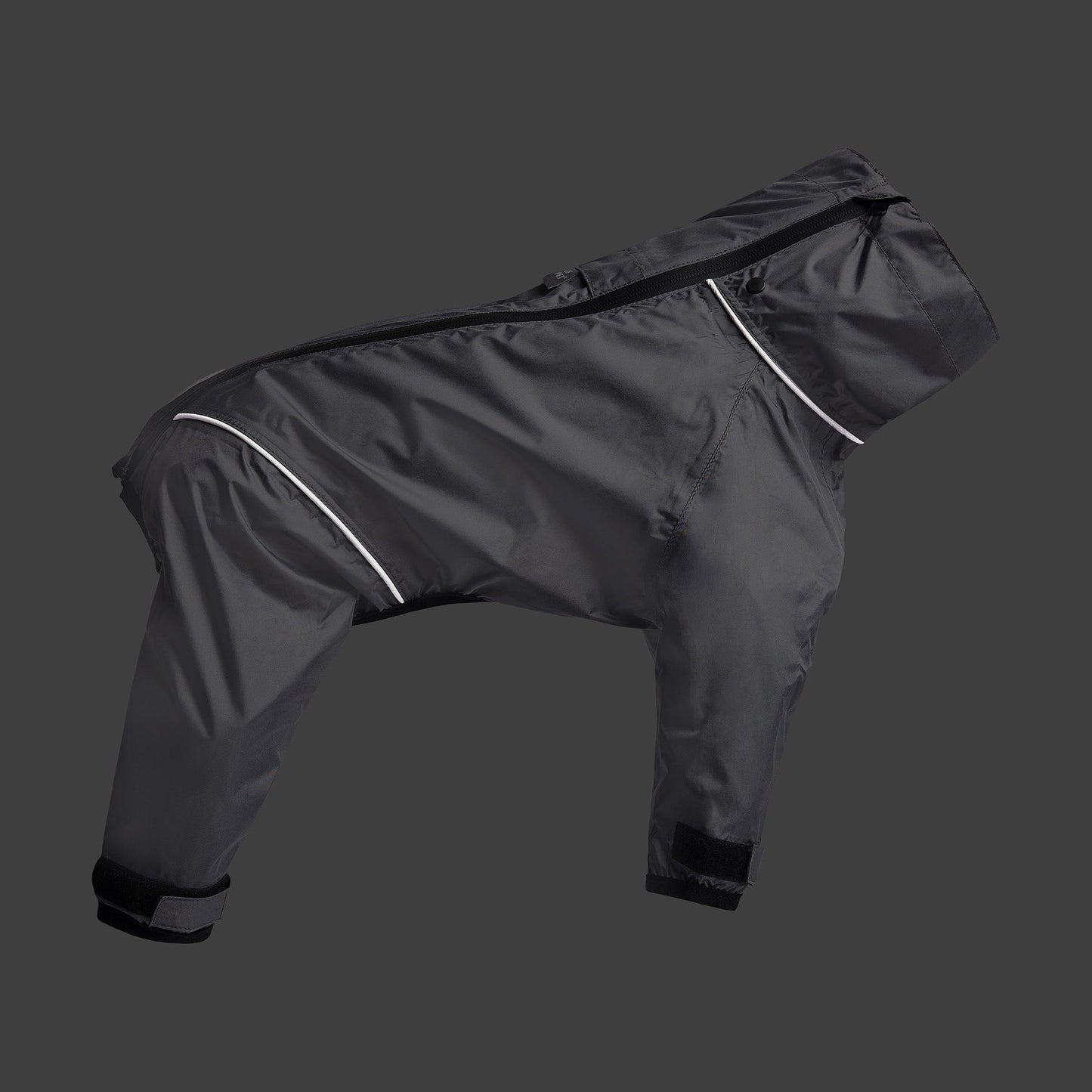 Splash Suit Charcoal Dog Raincoats Premium Pet Supply - gallery image 7