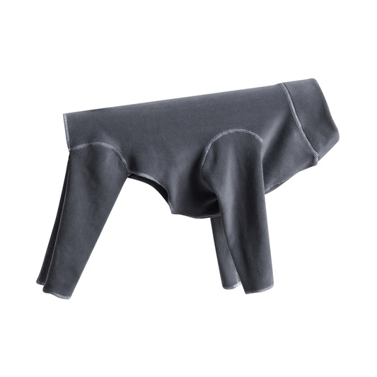 Gondola Onesie Charcoal Dog Apparel Premium Pet Supply - detail view