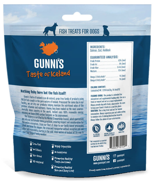 Dog Treats Premium Salmon Chews 5oz Training Rewards Premium - detail view