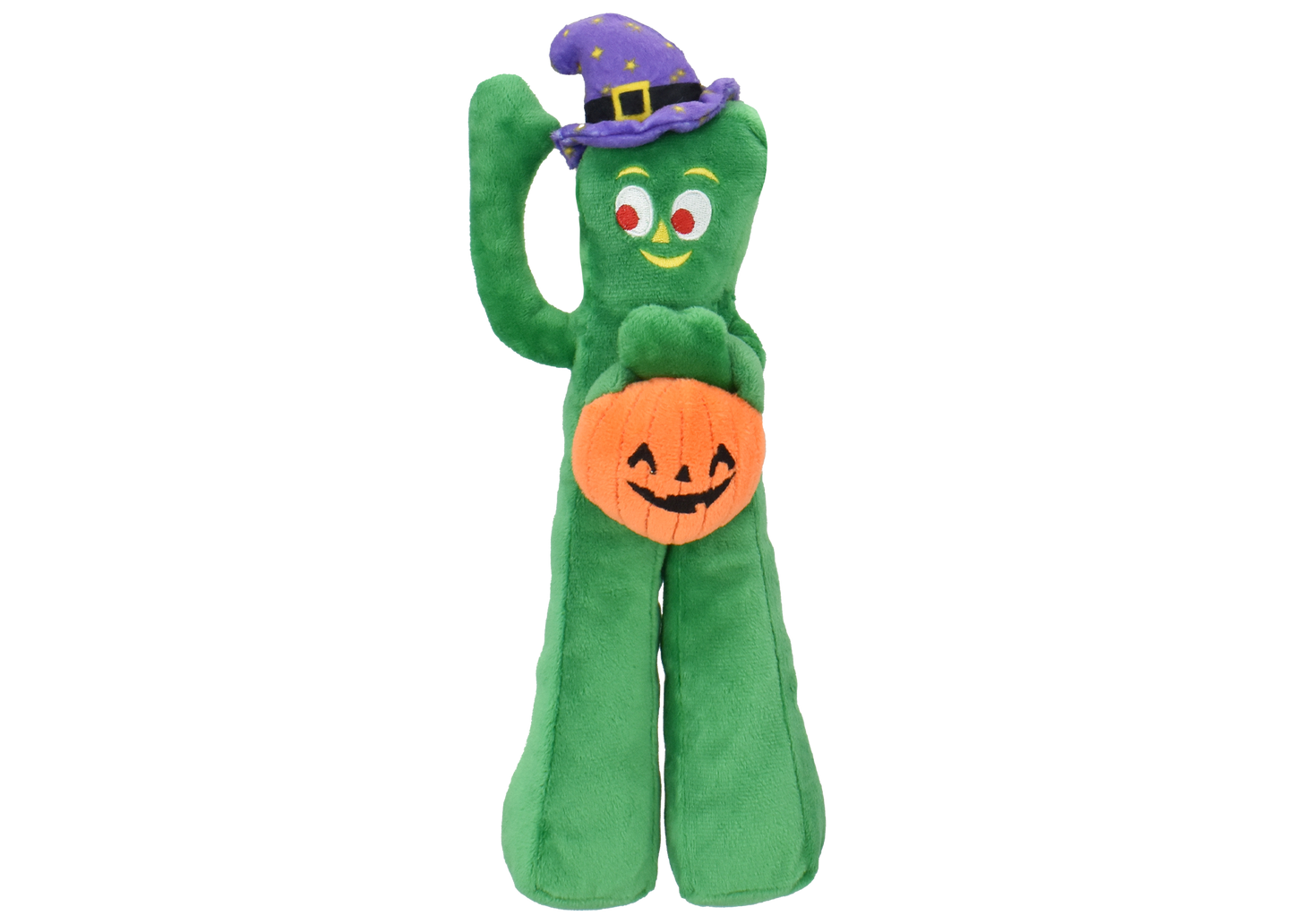 Multipet Gumby W Pumpkin Witch Hat Dog Toy 10 5 Interactive - main product image