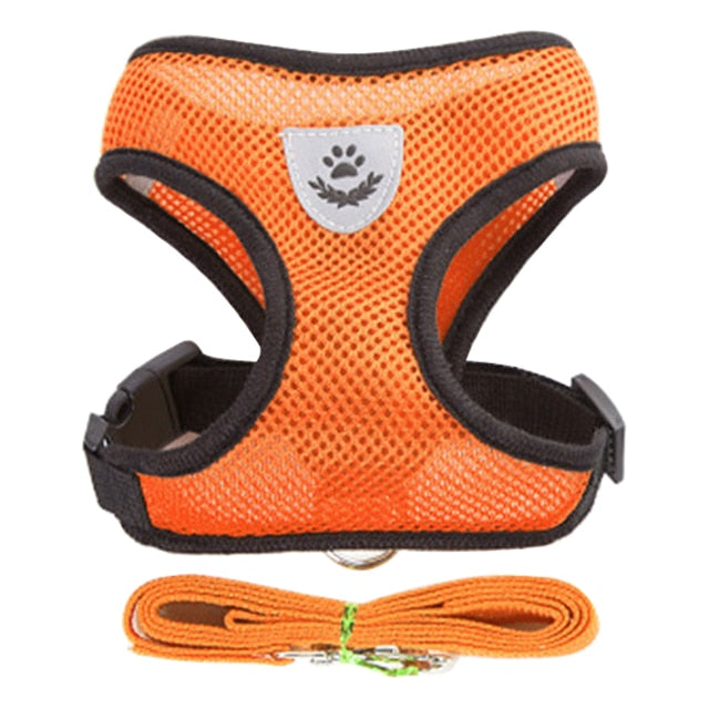 Cat Dog Harness Vest Walking Lead Adjustable Leash Dog Gear - gallery image 14