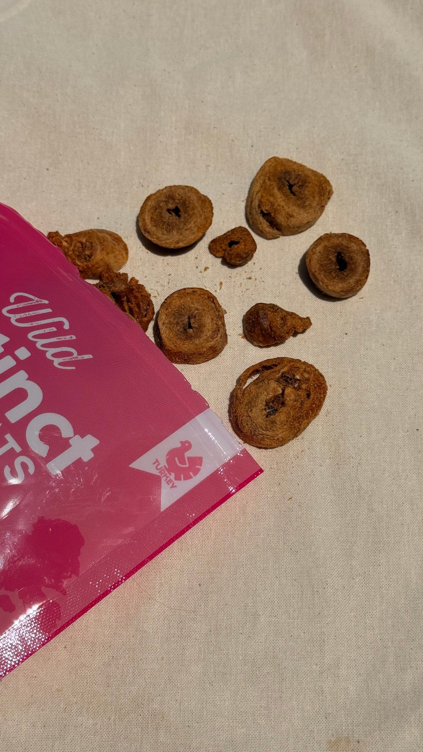 Freeze-Dried Turkey Hearts for Dogs - close up view