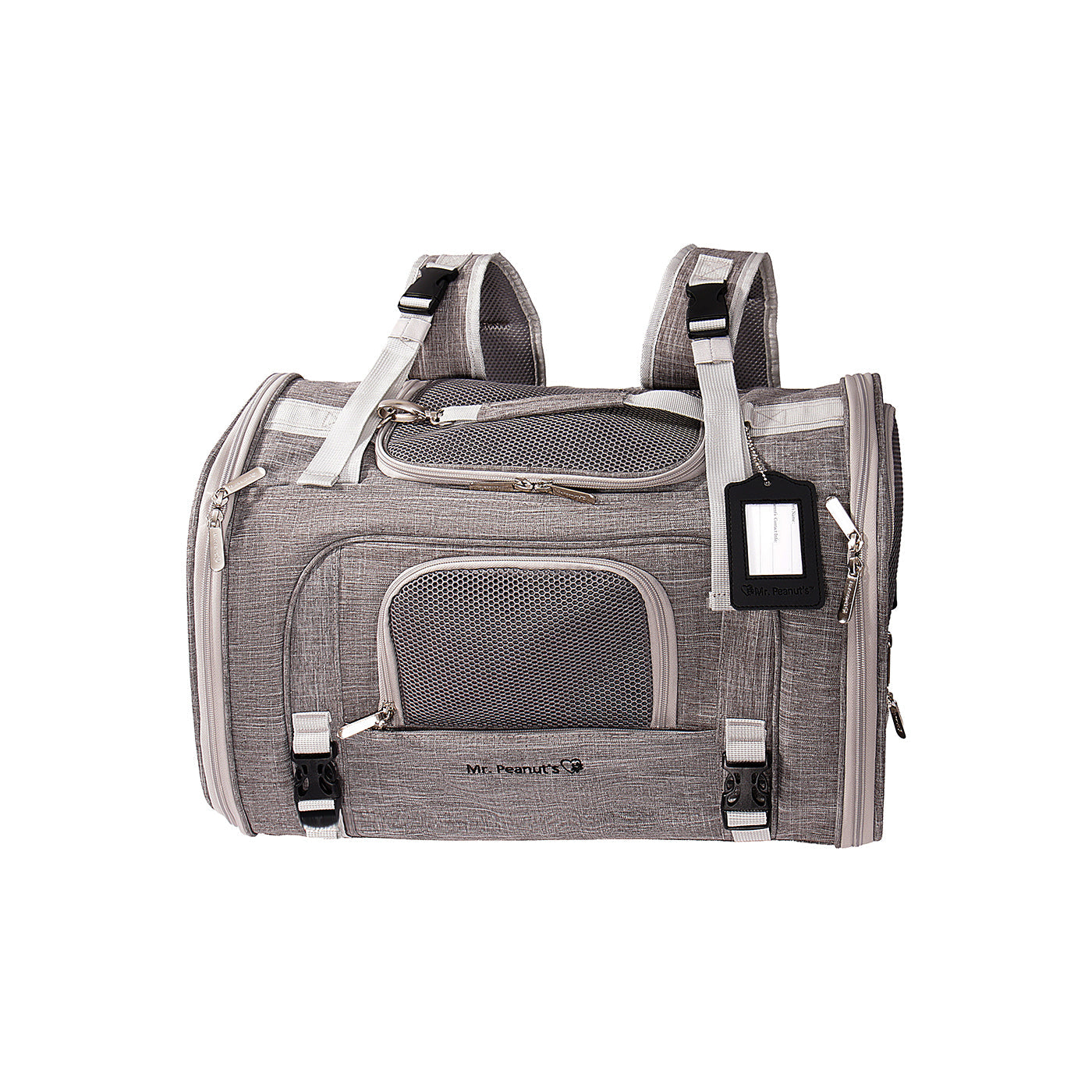 Mr. Peanut's Monterey Series Airline Compliant Horizontal Backpack Pet Carrier - gallery image 48
