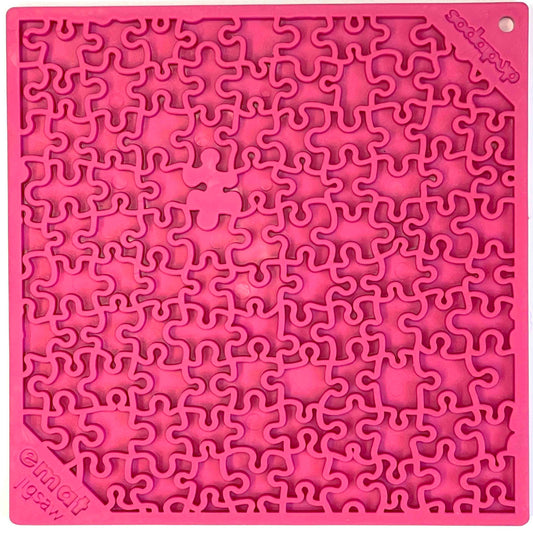 Jigsaw Puzzle Emat Enrichment Lick Mat For Dogs And Cats Toy - detail view