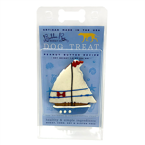 Dog Treats Sailboat Cookie for Special Occasions main product image for dogs and cats