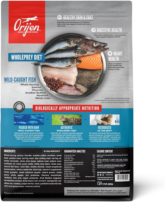 Orijen Six Fish Dry Cat Food Dry Cat Food Premium - detail view