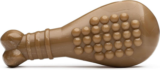 Bullymake Toss N Treat Turkey Leg Dog Chew Toy Interactive - detail view