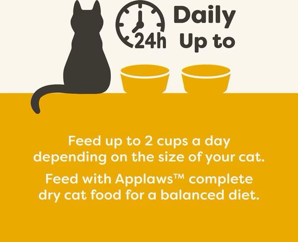 Applaws Chicken Breast & Salmon in Broth Wet Cat Food (2.12oz) - size and texture view | Wet Cat Food at Purrfect Pet Kingdom