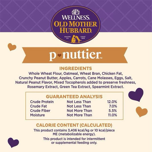 Old Mother Hubbard P Nuttier Large Crunchy Dog Treats 3Lb - detail view