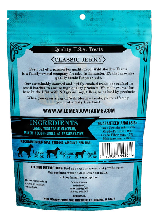 Wild Meadow Farms Classic Bites Lamb Bites 3 5Oz Dog Treats - detail view