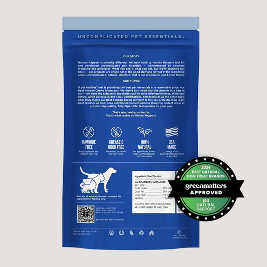 Dog Treats Premium Beef Chews 5ct Training Rewards Premium - detail view