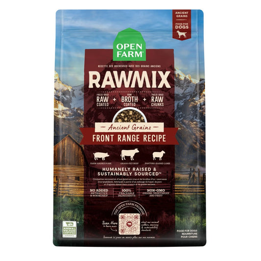 Open Farm RawMix Front Range Ancient Grains Dry Dog Food - detail view