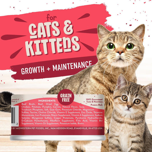 Earthborn Grain Free All Life Stages Ranchhouse Stew Wet Cat - detail view