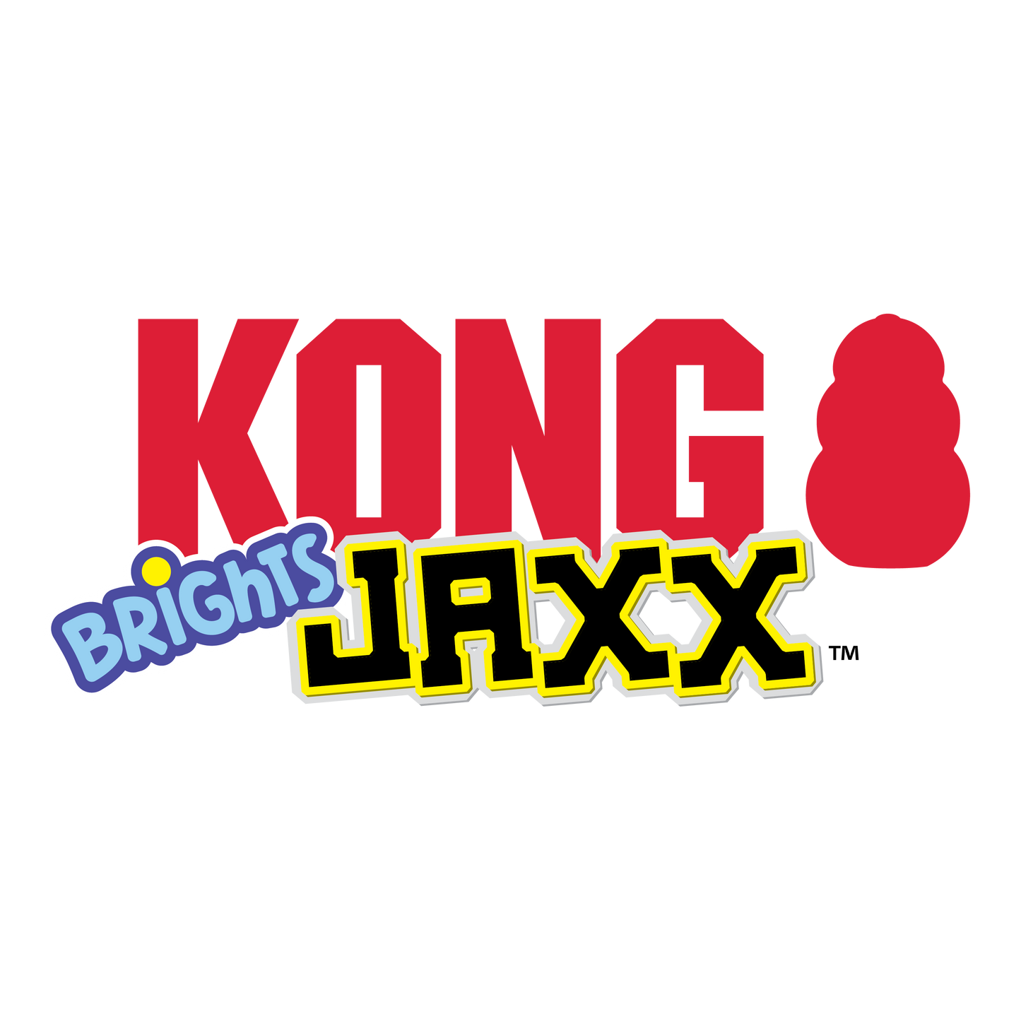 KONG Jaxx Brights Tug W Ball Medium Fetch Dog Toy Durable - gallery image 6