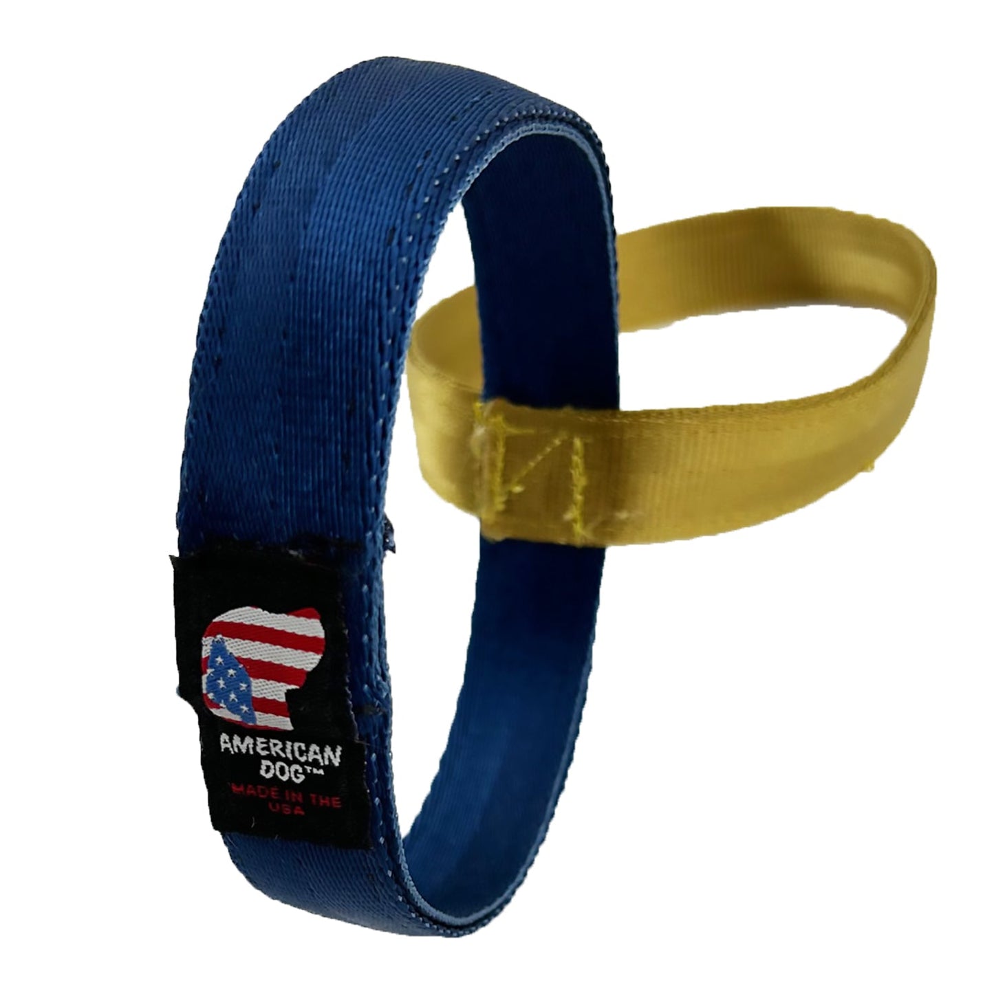 Dog Toy Lucky Dog 9 Cuff Seatbelt Tug Interactive Plush Chew - detail view