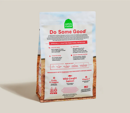 Open Farm Salmon Oatmeal Skin Coat Dry Dog Food Dry Dog Food - detail view