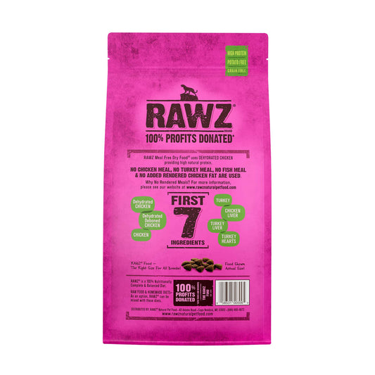 Rawz Dehydrated Chicken Turkey Chicken Cat Food Recipe Dry - detail view